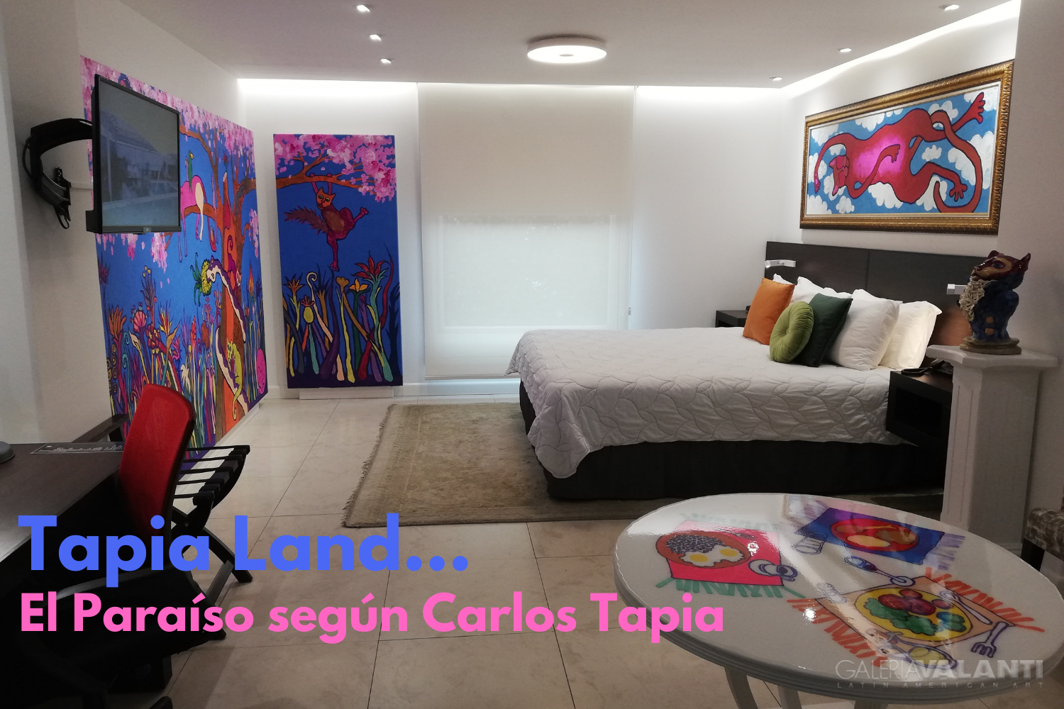 HABITACIÓN ARTÍSTICA: TAPIA LAND