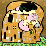 El Beso de Gustav Klimt 
