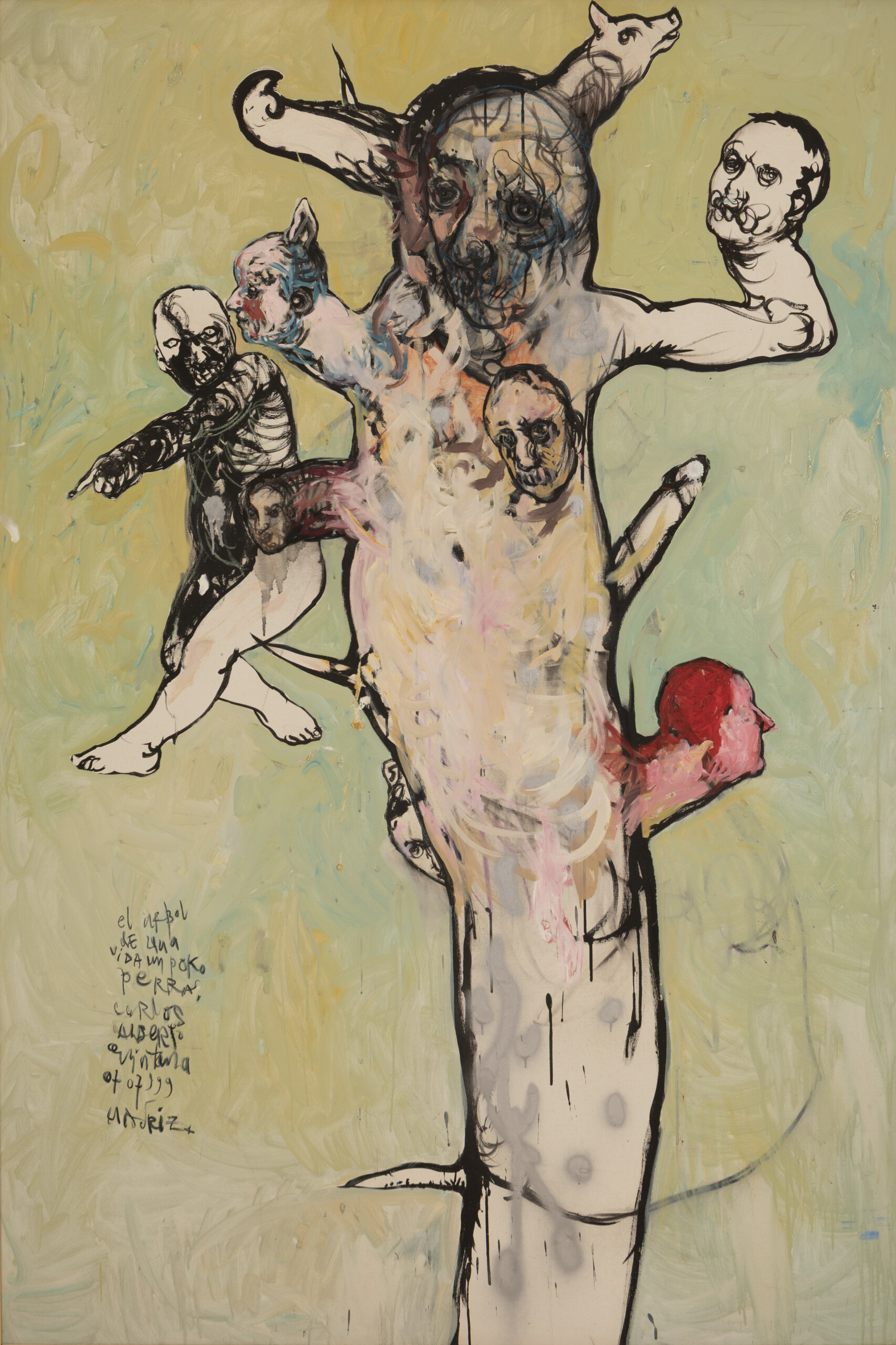 Arbol con cabezas Humanas