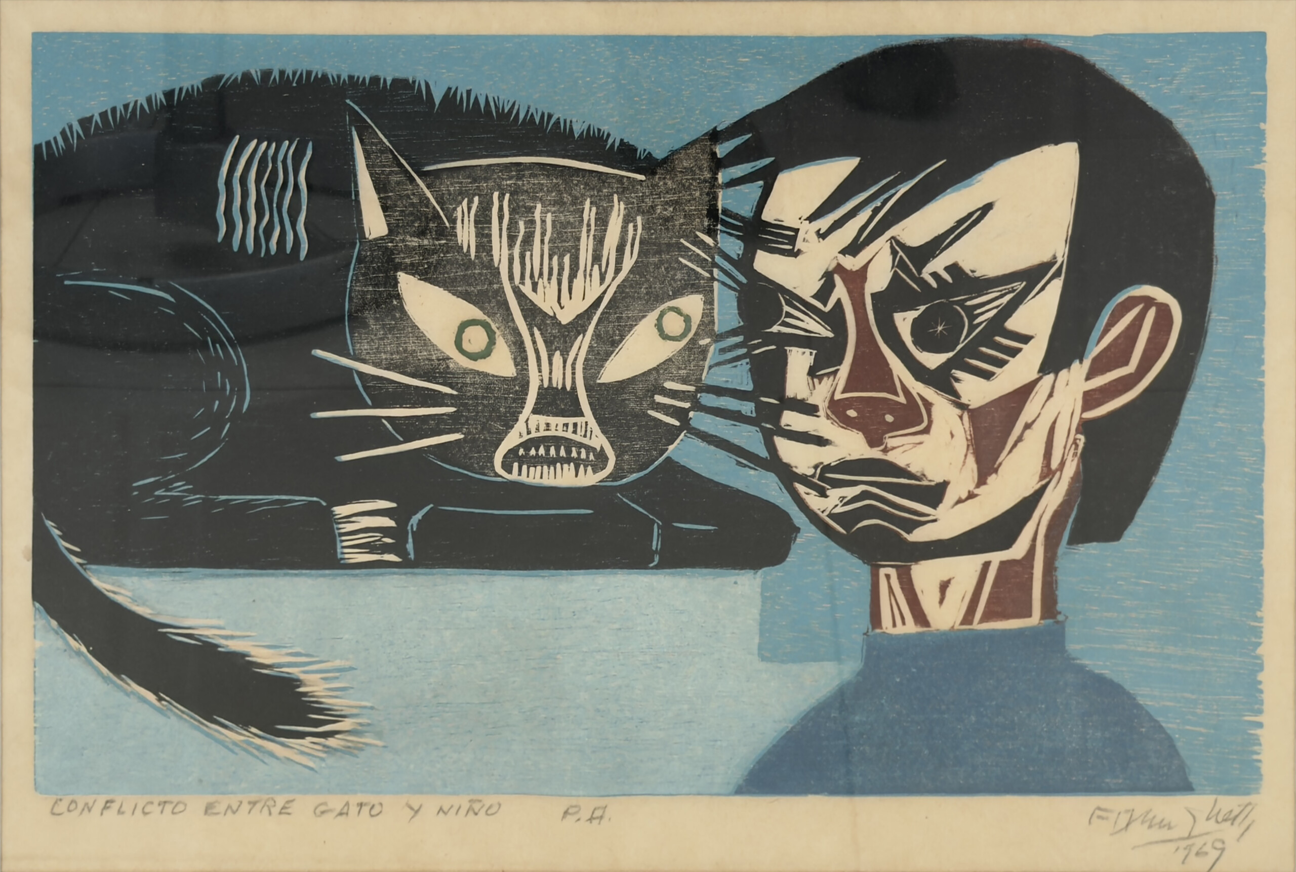 Conflicto entre Gato y Niño