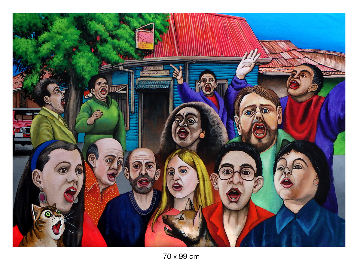 “Coro a la intemperie”