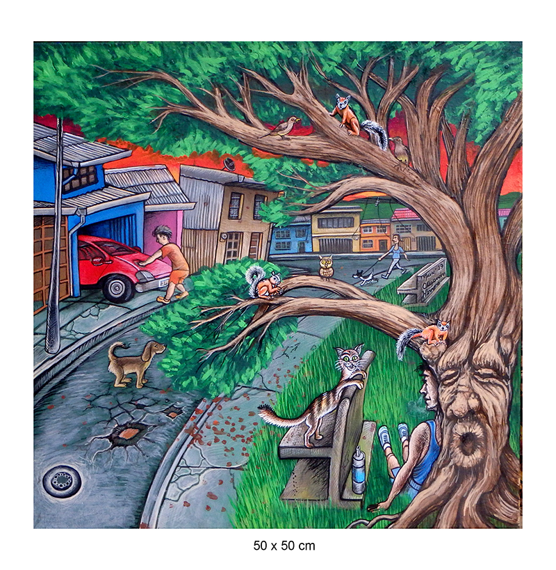 “Pausa en el parque”