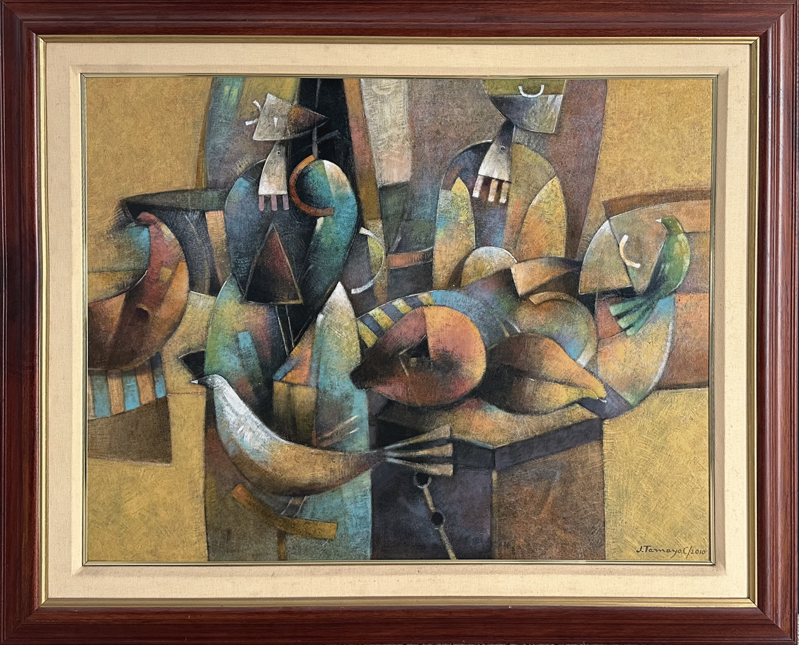 Personajes, Frutas y pájaros