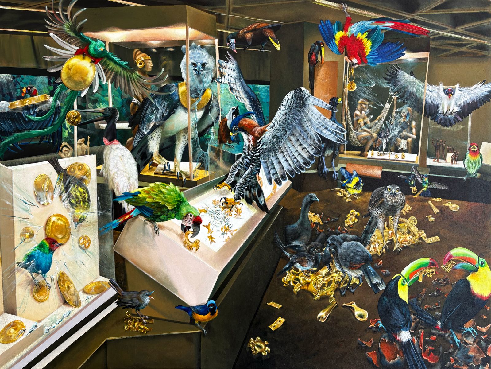 Crónicas ornitológicas: asalto al Museo de Oro